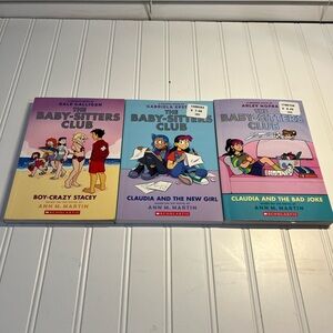 The Baby-Sitters Club Graphic Novels 3 Book Set 7, 9, 15